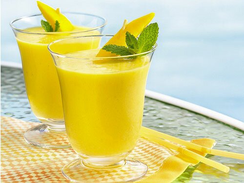 Молочный коктейль «Тропический манго»