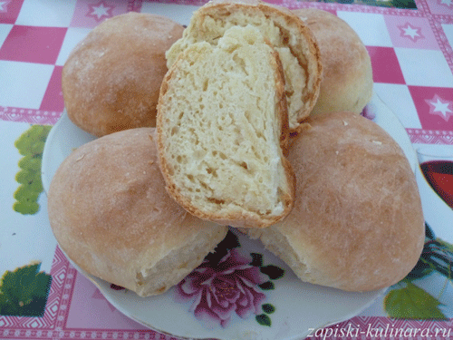 Сдобные домашние булочки – хлеб